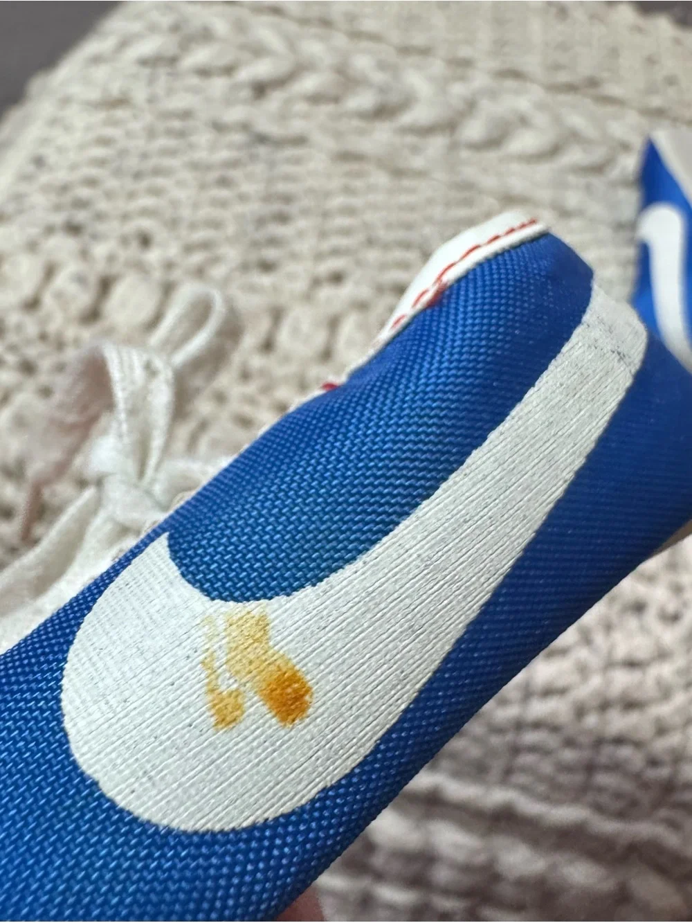 VINTAGE 1972 Nike Cotrez Crib Shoes